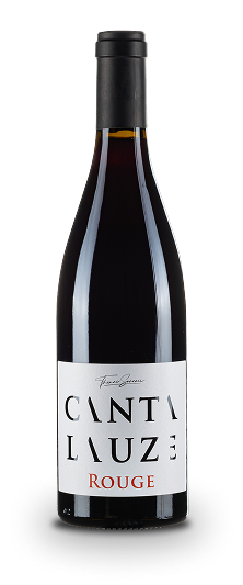 Bouteille de vin rouge Cantauze.
