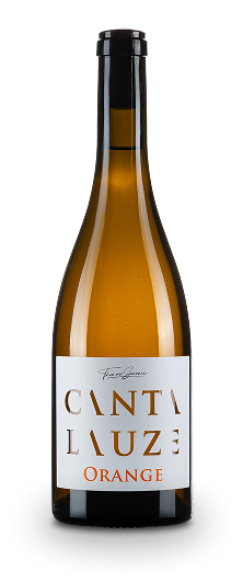 Bouteille de vin orange Canta Lauze