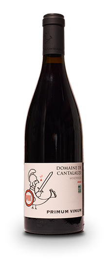 Bouteille de vin rouge Domaine de Cantalauze