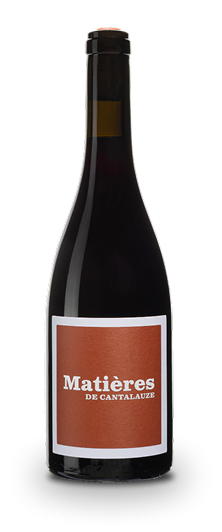 Bouteille de vin Matières de Cantalauze.