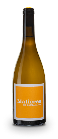 Bouteille de vin Matières de Cantaluze.