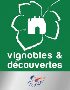 Logo Vignobles et Découvertes, tourisme en France.